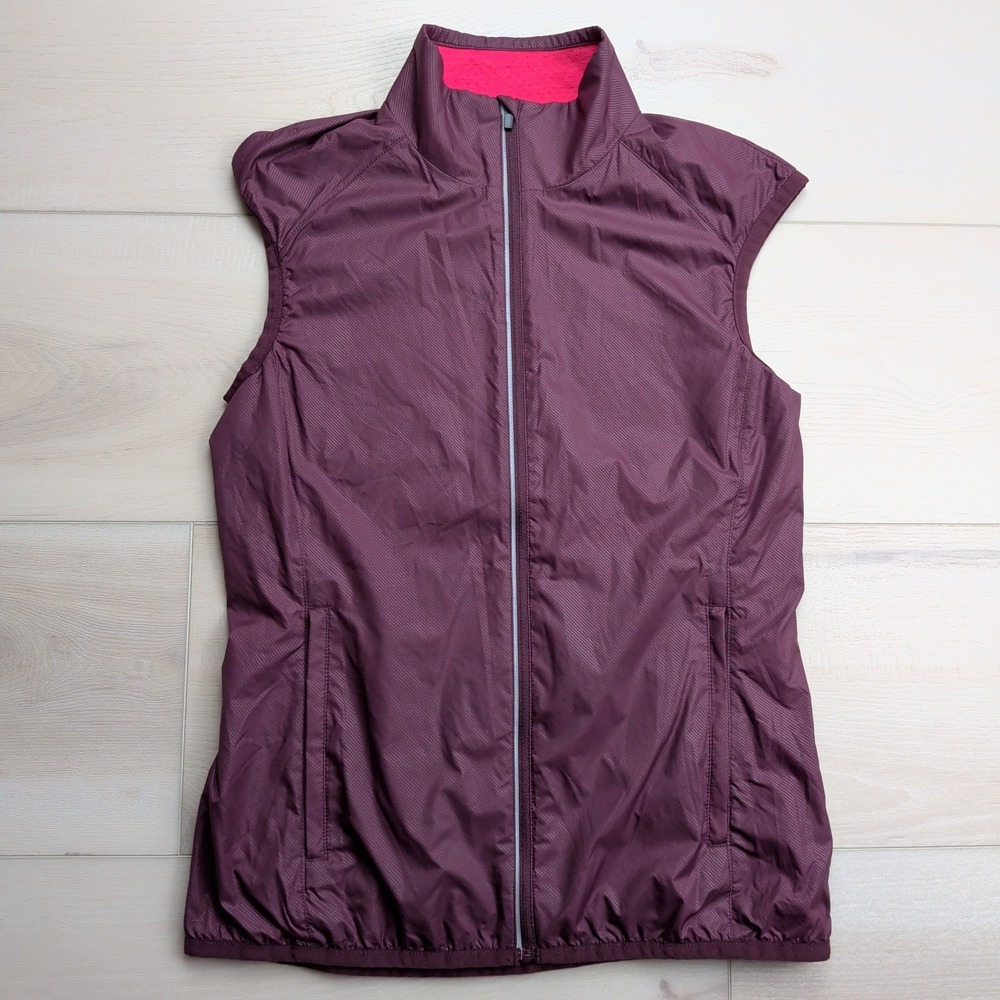 Icebreaker‎ Merino Cool-Lite Vest Womens Small Maroon Red